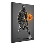 Obraz Basketbalista s míčem