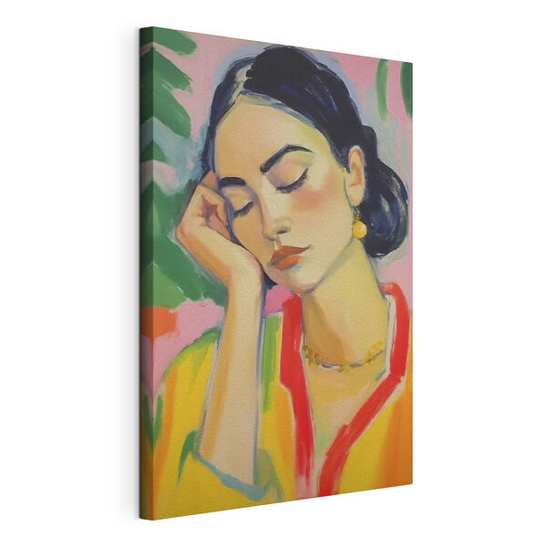 Obraz spící ženy Obraz Obraz spící ženy