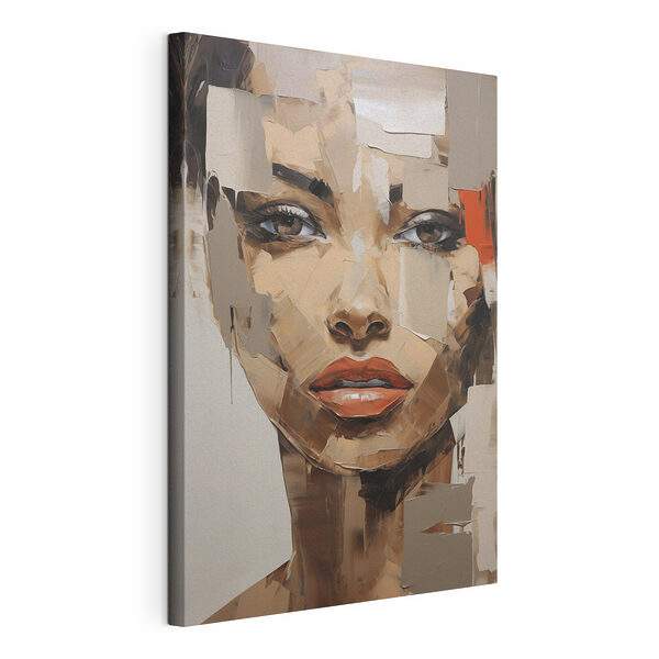 Obraz znázorňující ženskou tvář Obraz Obraz znázorňující ženskou tvář
