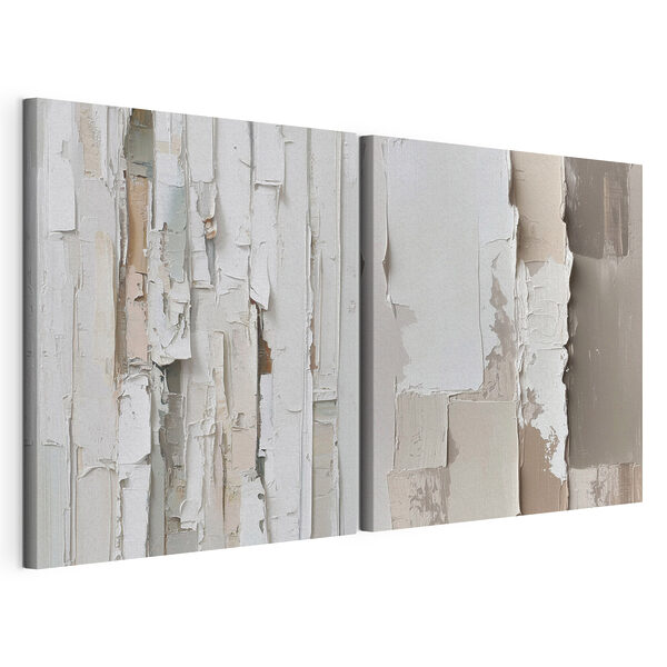 Modulární tisk na plátně Jemné odstíny vytvářejí nádherné kontrasty