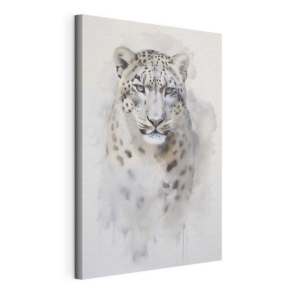Majestátní leopard v jemných odstínech Obraz Majestátní leopard v jemných odstínech